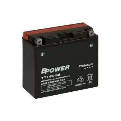 Bpower Platinum YT14B-BS | Zboží Auto