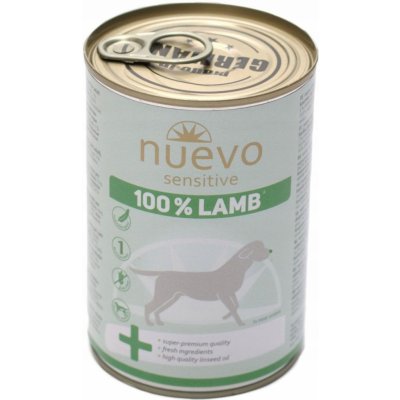 Nuevo Dog Sensitive Jehněčí Monoprotein 400 g – Hledejceny.cz