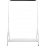 Actona Brent stojan na oblečení bílá 117 cm 165 cm 59 cm – Sleviste.cz