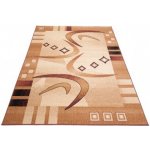 Makro Abra Kusový koberec ATLAS F741A Světle béžový Rozměr: 60x100 cm – Zboží Mobilmania
