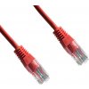 síťový kabel Datacom 1496 CAT5E, UTP, 0,25m, oranžový