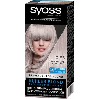 Syoss Blond Cool Blonds barva na vlasy Ultra Platinová Blond 10-55 od 84 Kč  - Heureka.cz