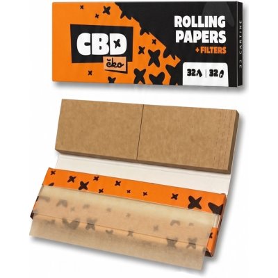 CBD rolovací papírky a filtry 32 ks – Hledejceny.cz