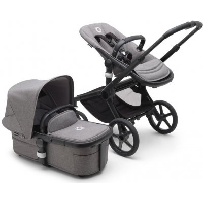 Bugaboo Fox 5 komplet Black/Grey Melange pěnová kola 2023 – Zbozi.Blesk.cz