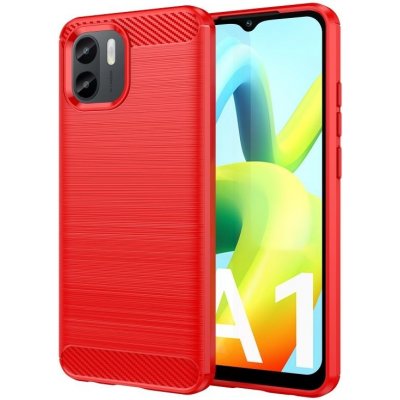 Pouzdro Carbon Xiaomi Redmi A1 / A2 červené – Zboží Mobilmania
