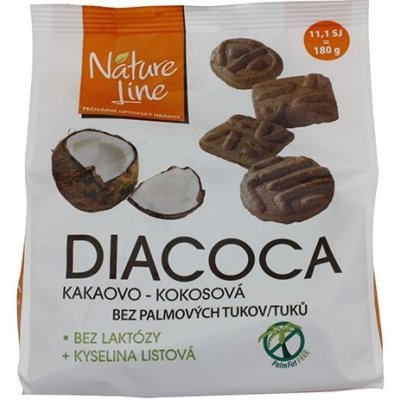 Pečivárně Lipt. Hrádok Diacoca sušenky kakaovo-kokosová 180 g