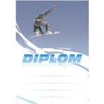 Sabe diplom A4 snowboard – Zboží Mobilmania