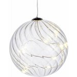 Sirius Světelná LED dekorace Sirius Wave Ball, Ø 10 cm – Hledejceny.cz