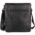 Greenwood Velká černá kožená Crossbody taška no. 584 – Hledejceny.cz