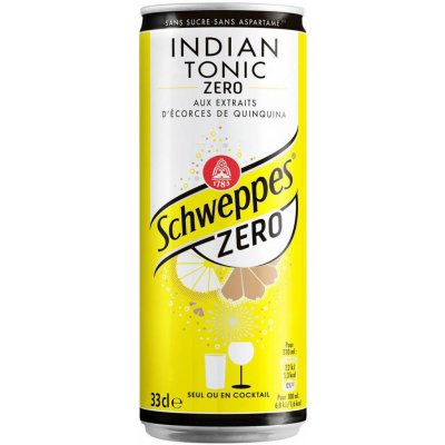 Schweppes Indian Tonic Zero 330 ml – Sleviste.cz