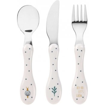 Lässig babies Cutlery 3pcs Garden Explorer