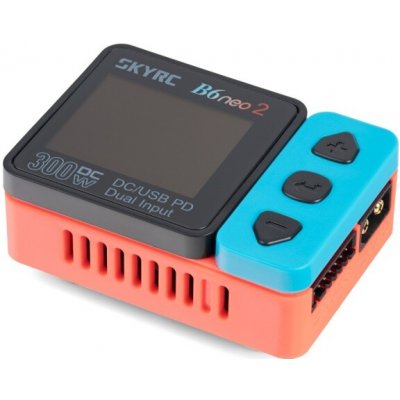 SKY RC B6 neo 2 nabíječ 300W červená/modrá – Hledejceny.cz