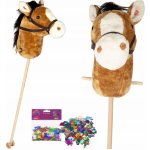 Hobby horse Small Foot Nico s kolečky – Zboží Dáma