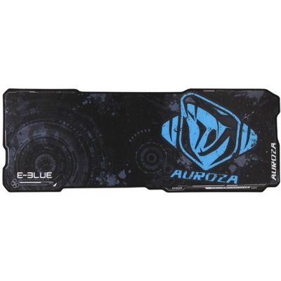 Podložka pod myš, Auroza XL, herní, černo-modrá, 80x30 cm, 3 mm, E-blue – Zbozi.Blesk.cz