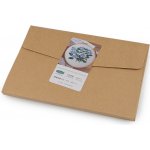 Stoklasa Vyšívací sada s předtištěným motivem 940151/9 modré květiny s listy 15x22cm – Zboží Dáma