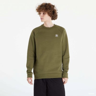 adidas Originals Essential Crew zelená – Zboží Mobilmania