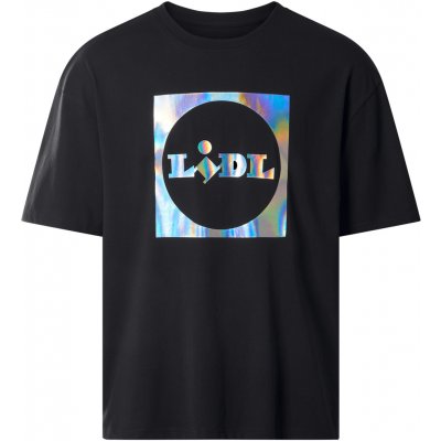 Pánské oversize triko s BIO bavlnou LIDL černá – Hledejceny.cz