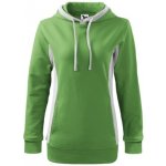 Malfini dámská mikina Kangaroo s kapucí a přídavkem elastanu 408 trávově zelená – Sleviste.cz