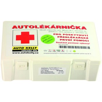 Autolékárnička Auto Kelly, plastová, 283/2009