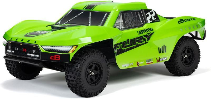 Arrma Fury Mega 550 RTR zelená AS_ARA3221T1 1:10