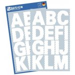 AVERY Z-DESIGN Písmena z bílé fólie, velká - 3786 – Zboží Dáma