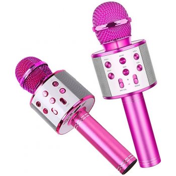 Popron Mikrofon WS858 růžový