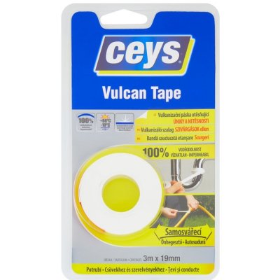 CEYS VULKAN TAPE útěsňující páska 3 m x 19 mm – Hledejceny.cz