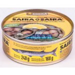Sokra Saira sardinela ve vlastní šťávě s přídavkem oleje a příchutí citronu - 240 g – Zboží Dáma