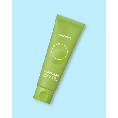 Beplain Mung Bean Ph-Balanced Cleansing Foam 80 ml – Zboží Mobilmania