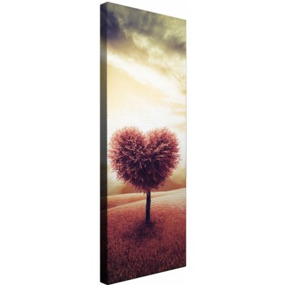 Wallity Obraz na plátně Tree of love PC039 30x80 cm – Zbozi.Blesk.cz