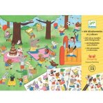 DJECO Propisovací obrázky Party time! – Hledejceny.cz