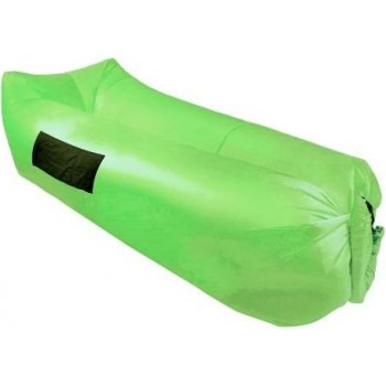 Kondela Nafukovací sedací vak/lazy bag, zelená, LEBAG