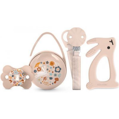 Suavinex dárkový set Wonderland růžová – Sleviste.cz