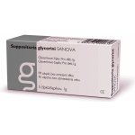 Sanova Suppositoria glycerini Glycerínové čípky 1 g 5 ks – Hledejceny.cz