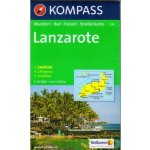 Lanzarote 1:50 000 - KOMPASS-Karten GmbH – Hledejceny.cz