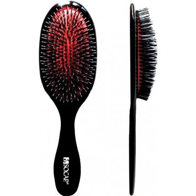 SO.CAP S.H.E. Revolution Hair speciální profesionální kartáč na prodloužené vlasy S černý – Zboží Dáma