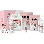 Úklid pro klid Balíček: Bílý ocet 5 l, Kyselina citronová 1 kg, Jedlá soda 2 kg, Peroxid vodíku 1 l, Rozprašovač 500 ml, Rozprašovač 300 ml, Esenciální olej citrón 10 ml – HobbyKompas.cz