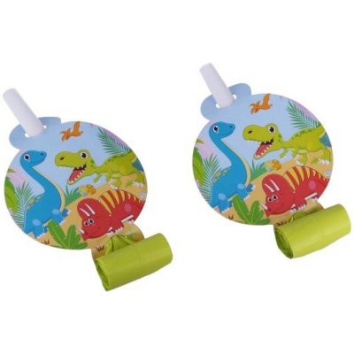 Wiky Párty frkačky Dino 6ks – Zboží Dáma