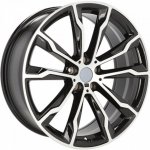 Racing Line H3263F 9.5x20 5x112 ET43 black polished – Hledejceny.cz