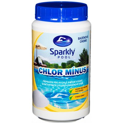 Sparkly POOL CHLOR MÍNUS 1 kg CHLOR STOP – Zboží Mobilmania