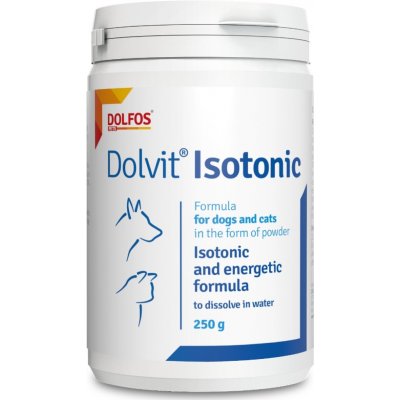 Dolfos Dolvit Isotonic energetický nápoj pro psy a kočky 250 g – Hledejceny.cz