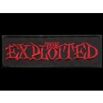 Nášivka EXPLOITED clas red vyšívaná zažehlovací – Zboží Dáma