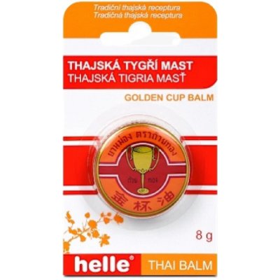 GC Pharmaceutical thajská tygří mast Golden Cup balm 8g – Sleviste.cz