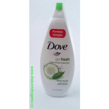 Dove Go Fresh Fresh Touch pěna do koupele 700 ml