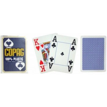 Cartamundi COPAG Poker Jumbo 4 rohy Blue