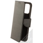 Pouzdro 1Mcz Fancy Book Xiaomi Redmi Note 10, Redmi Note 10S, Poco M5s černé – Zboží Živě