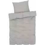 Livarno home Mušelín povlečení šedá 140x200 70x90 – Hledejceny.cz