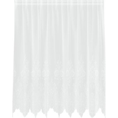 Záclona s záclonami Bílá 160 x 200 cm Polyester – Hledejceny.cz