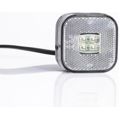 FRISTOM světlo poziční FT-27 LED 12+24V bílé hranaté | Zboží Auto
