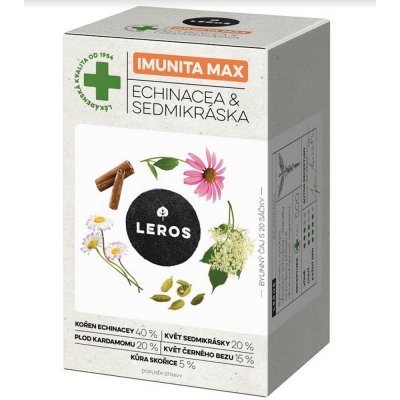 Leros ImunitaMAX Echinacea&Sedmikráska 20 x 1.2 g – Zbozi.Blesk.cz